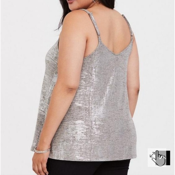 TORRID Foil Hacci Swing Cami - Picture 3 of 4